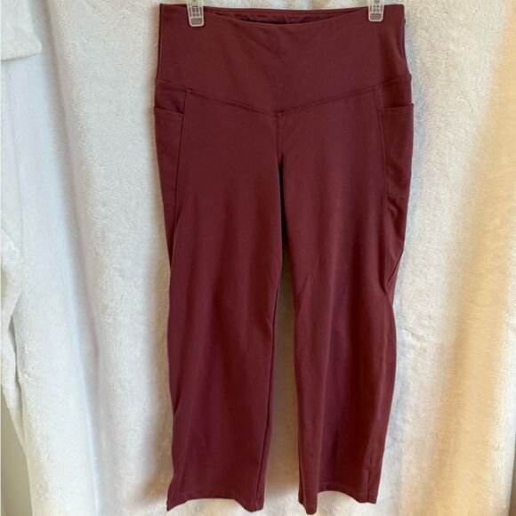 Jockey Burgundy Athletic Pants - Picture 1 of 4